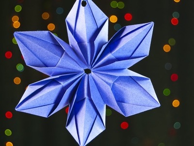 Easy Paper Snowflakes | Christmas Decoration