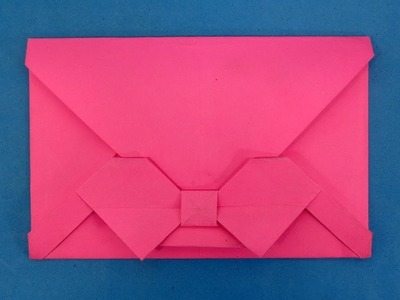 Envelope Making At Home From a Piece of Square Paper || Easy Origami Envelope