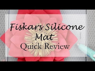 Fiskars Silicone Mat Review | Pearl Paper Flowers