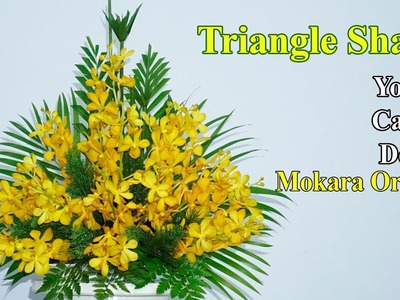 How to Arrange Flower Altar|Basic Triangle Shape Flowers | Eps 203