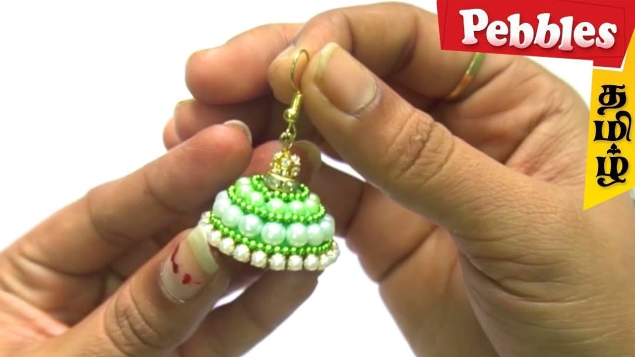 How To Make Jimikki Kammal | Jhumka earrings at home || DIY Jhumka earrings Making Tips