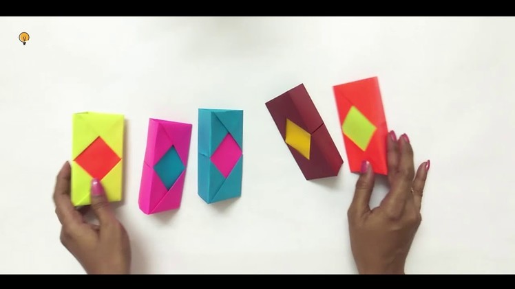 How To Make Origami Paper Pen Stand