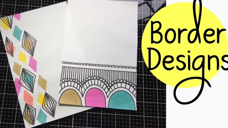 New Border Designs on Paper | Attractive Borders for Projects| | Simple Borders