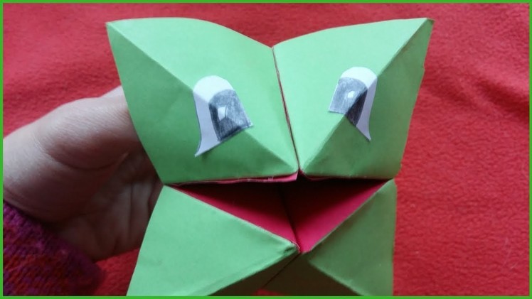 Origami Frog - How to Make Paper Toys - Paper Animals