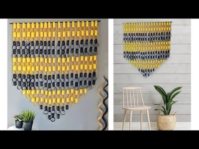 Paper Chain Wall Hanging | Paper Wall Art with paper chains