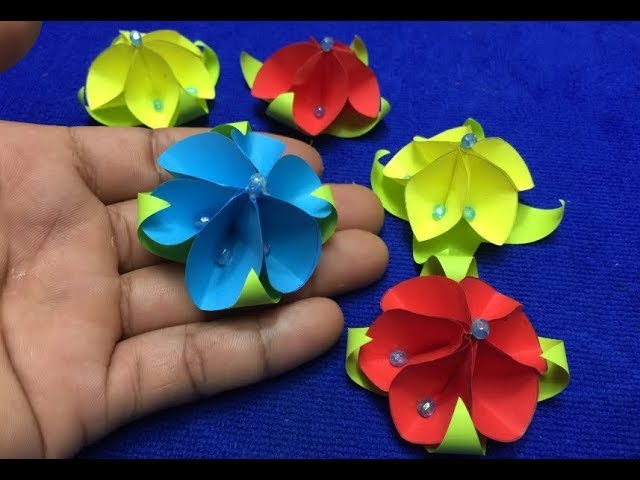 Paper flower marking for decoration or DIY Paper flower at you by your own at home