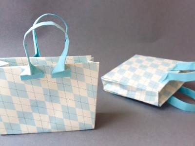 Paper Gift Bag.Mini Gift Bag.DIY