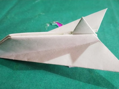 Paper Origami Jet Plane Making for Kids | BEST ORIGAMI PAPER JET TUTORIAL EASY STEP BY STEP