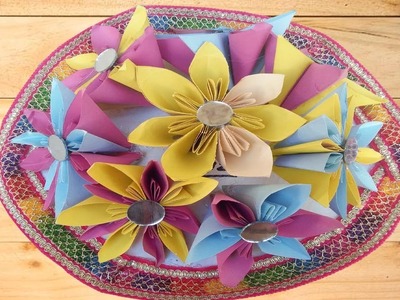 Paper Plate Flowers