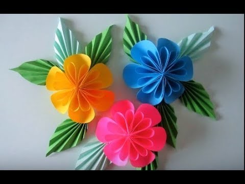 Realistic Paper Flower | How to make Realistic Paper Flower - Easy & Simple