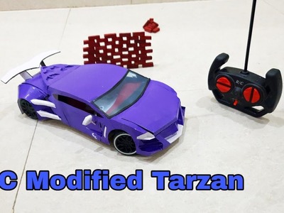 Wow! Rc Tarzan|| How to make paper tarzan car