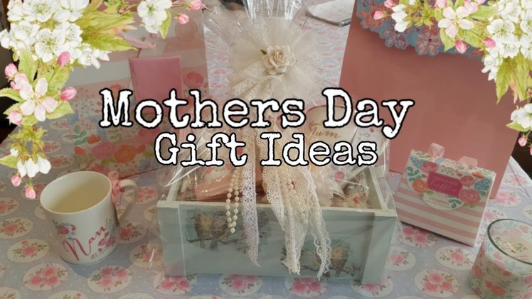 Beautiful Hand Decorated Crate from The Works - Shabby Chic -Ideal Mothers Day. Birthday gift