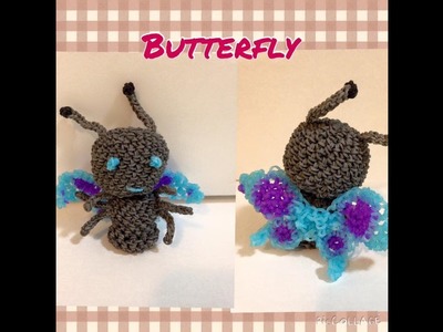 Butterfly Loomigurumi friend