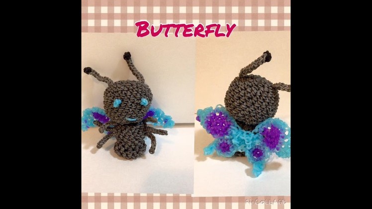 Butterfly Loomigurumi friend