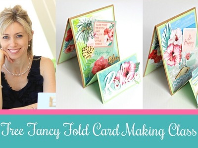 Card Making Tutorial - Fancy Fold Cards