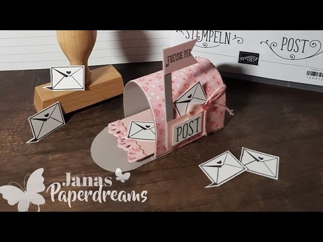 Cute mini mailbox. mini Mailbox mit Produkten von Stampin Up

[ Dauerwerbung ]