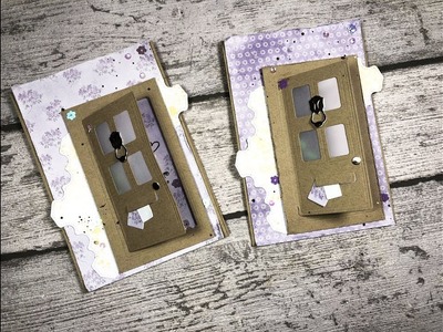 "Door Shaker Card" with LDRS new dies and papers