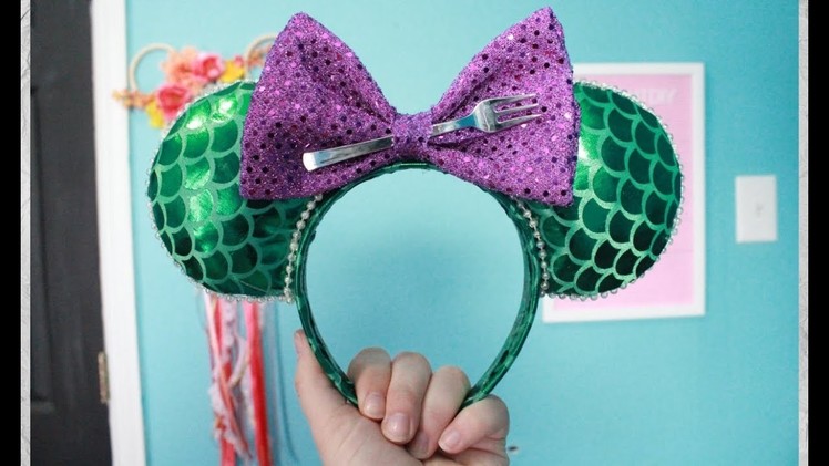 EASY NO SEW MICKEY EARS AND BOW!
