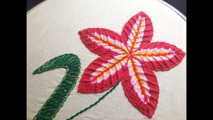 Flower embroidery design | Hand Embroidery Flower Design