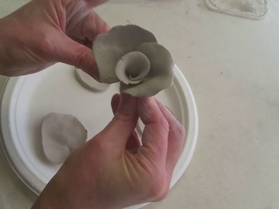 How to make a ceramic rose