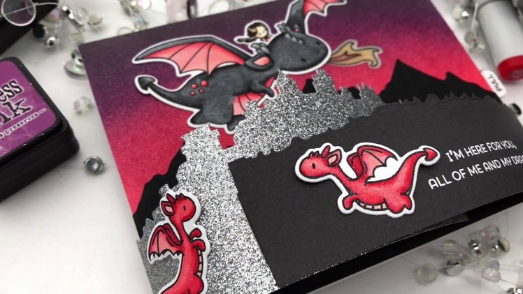 Interactive Cards by Jess: Volume two: Mama Elephant Dragons!