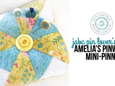 JABC | Pin Lover's Club: Amelia's Pinwheel Mini Pinnie