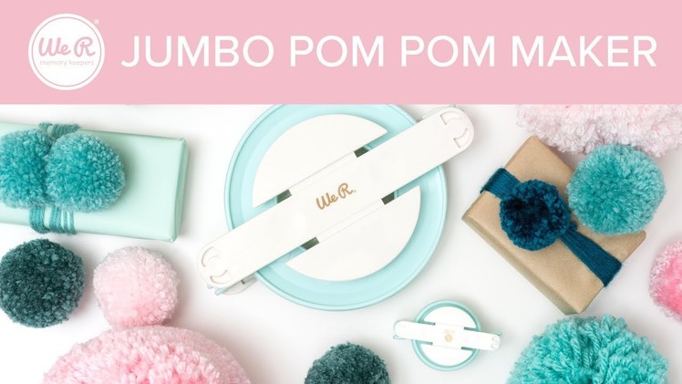 Jumbo Pom Pom Maker by We R Memory Keepers