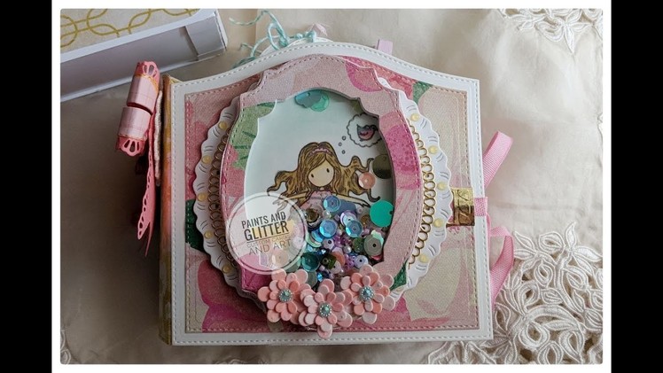 Mini Album and Matching Box using Maggie Holmes, Dies by Nicole, and Cameo!