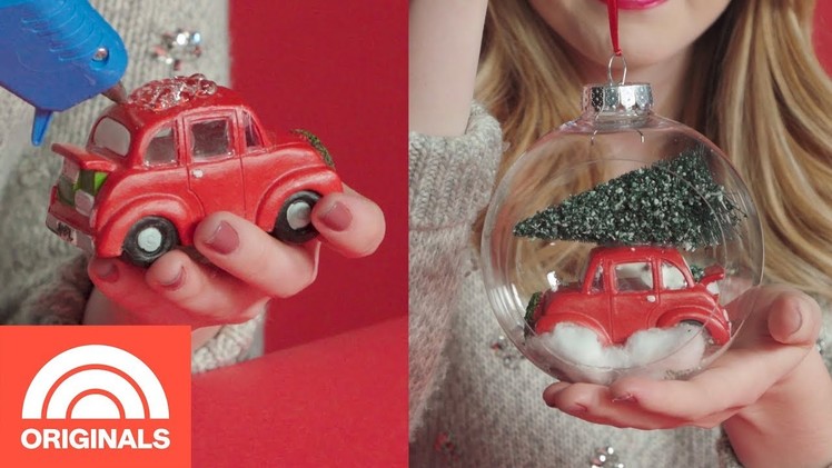 3 DIY Christmas Ornaments Under $20 | Change For $20 | TODAY ORIGINALS