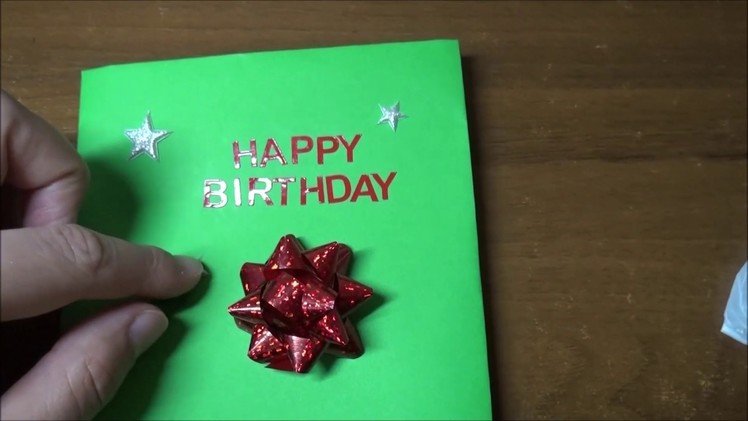 Beautiful Handmade Birthday card idea | DIY Greeting Card for Birthday