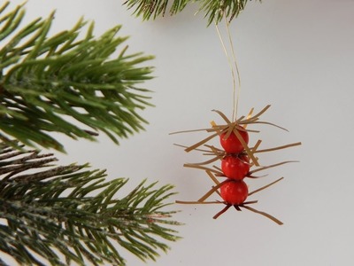 Christmas tree ornament DIY Xmas deco Weihnachtsbaum Anhänger