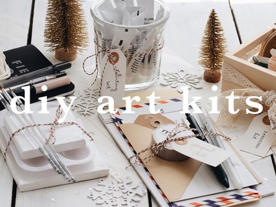 DIY art kits | holiday gift ideas