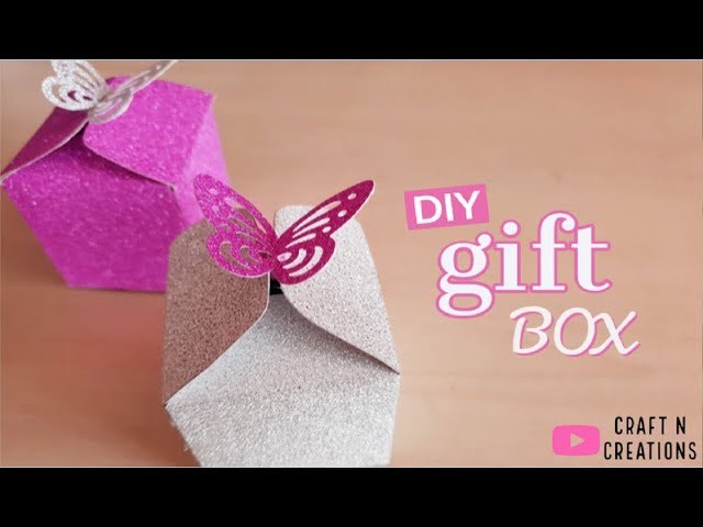 DIY Butterfly Gift Box