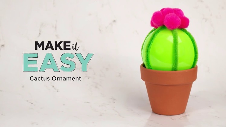 DIY Cactus Ornament | Michaels