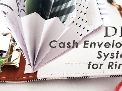DIY | Cash Envelope System for Ring Bound Planners