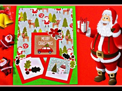 DIY Christmas Card | Handmade Easy Christmas Gifts | Riya Lalwani