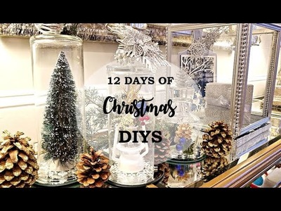 DIY Christmas Decor- Dollar Tree DIY Cloches-12 Days of Christmas DIY-