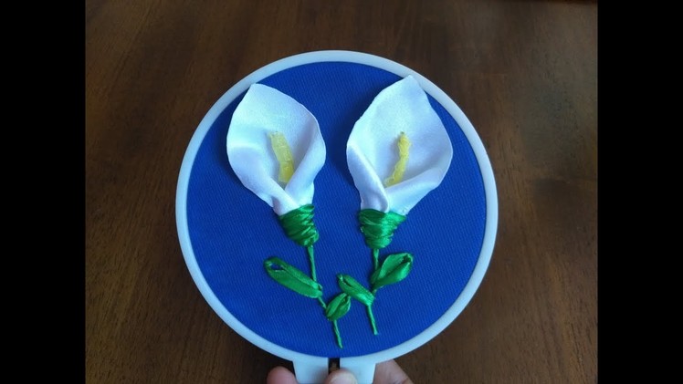 DIY Craft Satin Ribbon Astonishing Flowers Stitch