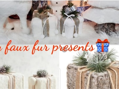 DIY | Faux Fur Presents | 12 Days of Christmas {Day 6}