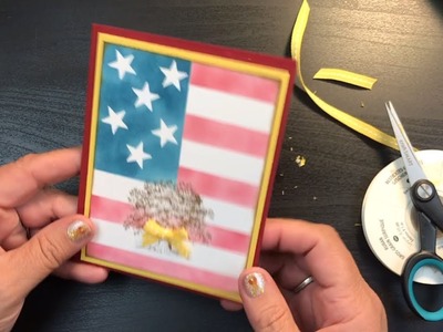 DIY Handmade Veteran’s Day Greeting Card - Stampin’ Up!