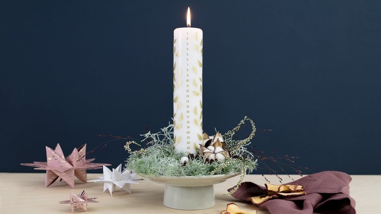 DIY : Homemade Christmas arrangement by Søstrene Grene