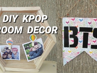 ✏ diy kpop room decor ( BTS and NamLee ♡ )
