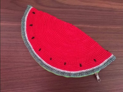 DIY nice pencil case with crochet