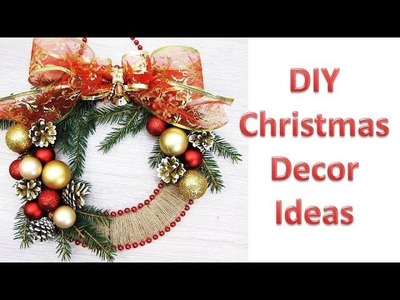 DIY ROOM DECOR! 7 Easy Crafts Ideas at Christmas for Teenagers NEW YEAR DECOR 2019