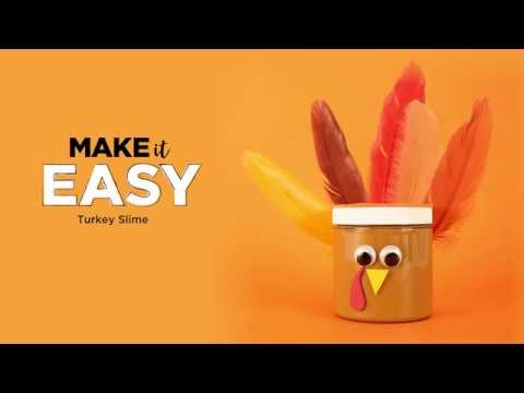 DIY Thanksgiving Slime | How to Make Turkey Slime | Michaels