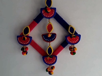 Diya Decoration Idea for Diwali | DIY Wall hanging Crafts | Room Decoration Idea | DIY art and Craft