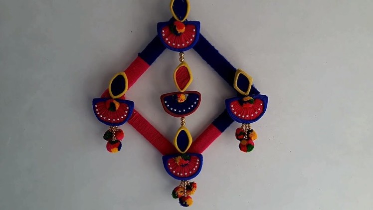 Diya Decoration Idea for Diwali | DIY Wall hanging Crafts | Room Decoration Idea | DIY art and Craft