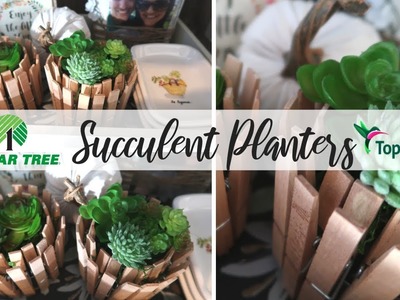 Dollar Tree DIY Succulent Planters | Earn Money Shopping Online with Top Cash Back