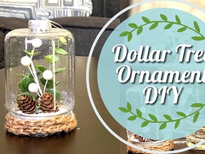 Dollar Tree Jar Ornament | Dollar Tree Ornaments DIY