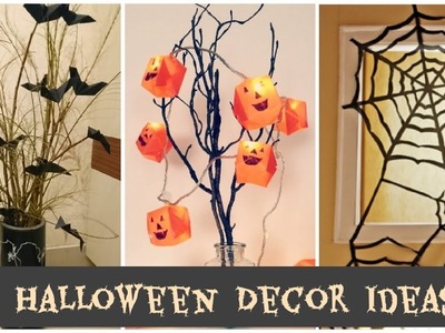 Easy Halloween Decoration Ideas | DIY Halloween Crafts